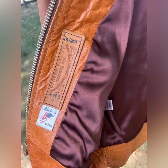 Vintage East West Musical Instruments Co. San Francisco Leather “Parrot” Jacket - Picture 9 of 13